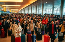 春節の空港