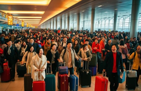 春節の空港